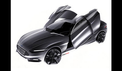 Ford Evos Plug in Hybrid Vehicle Concept 2011 6